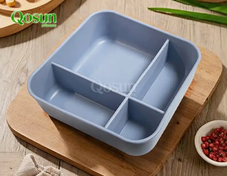 Silicone Bento Box OEM Manufacturer for Custom Lunchware